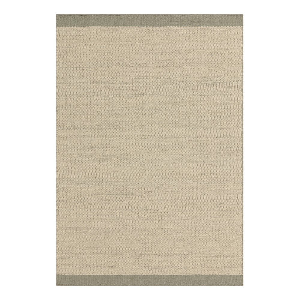 Krémszínű-zsályaszínű kézi szövésű gyapjú szőnyeg 160x230 cm Lima Sage – Asiatic Carpets