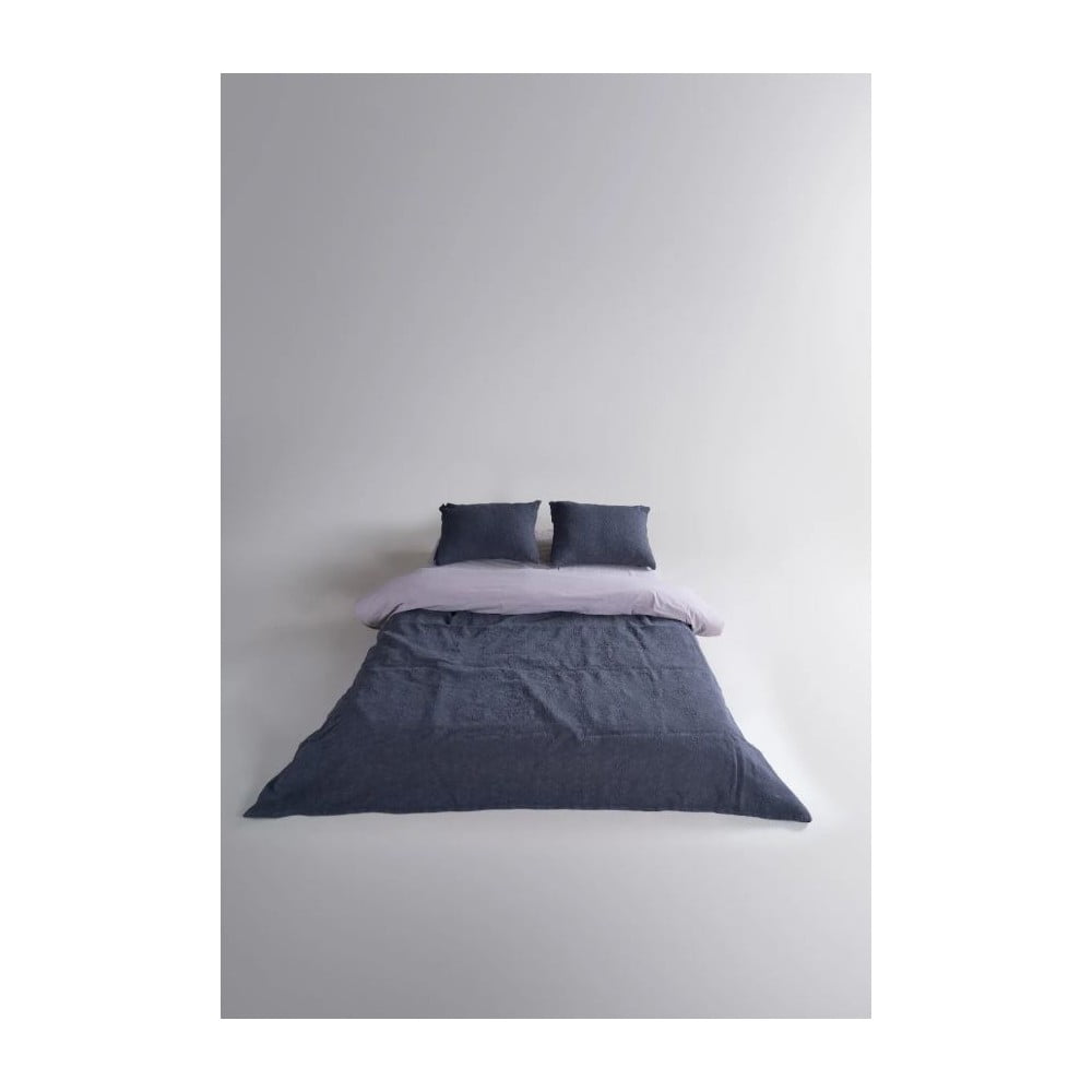 Sötétszürke jacquard ágytakaró és párnahuzat szett 240x260 cm Jacquard – Mila Home Luxury