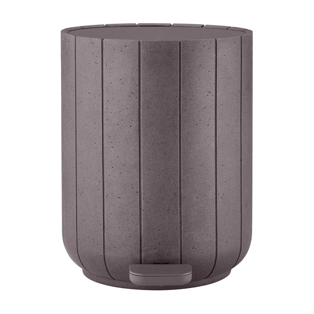 Sötétszürke poligyanta pedálos szemetes 3 l Kua – Blomus