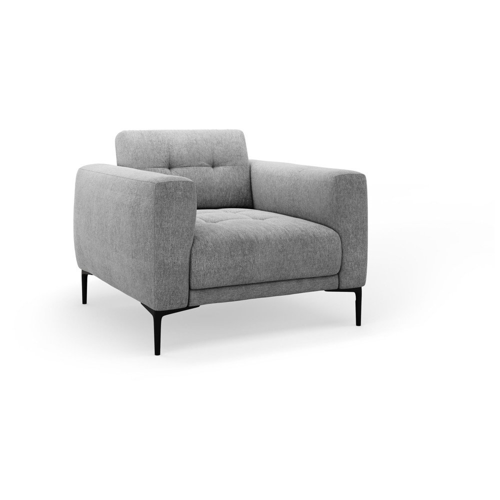 Szürke fotel Bemy – Micadoni