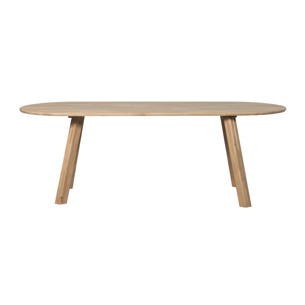 Tölgyfa étkezőasztal 90x220 cm Tablo – WOOOD