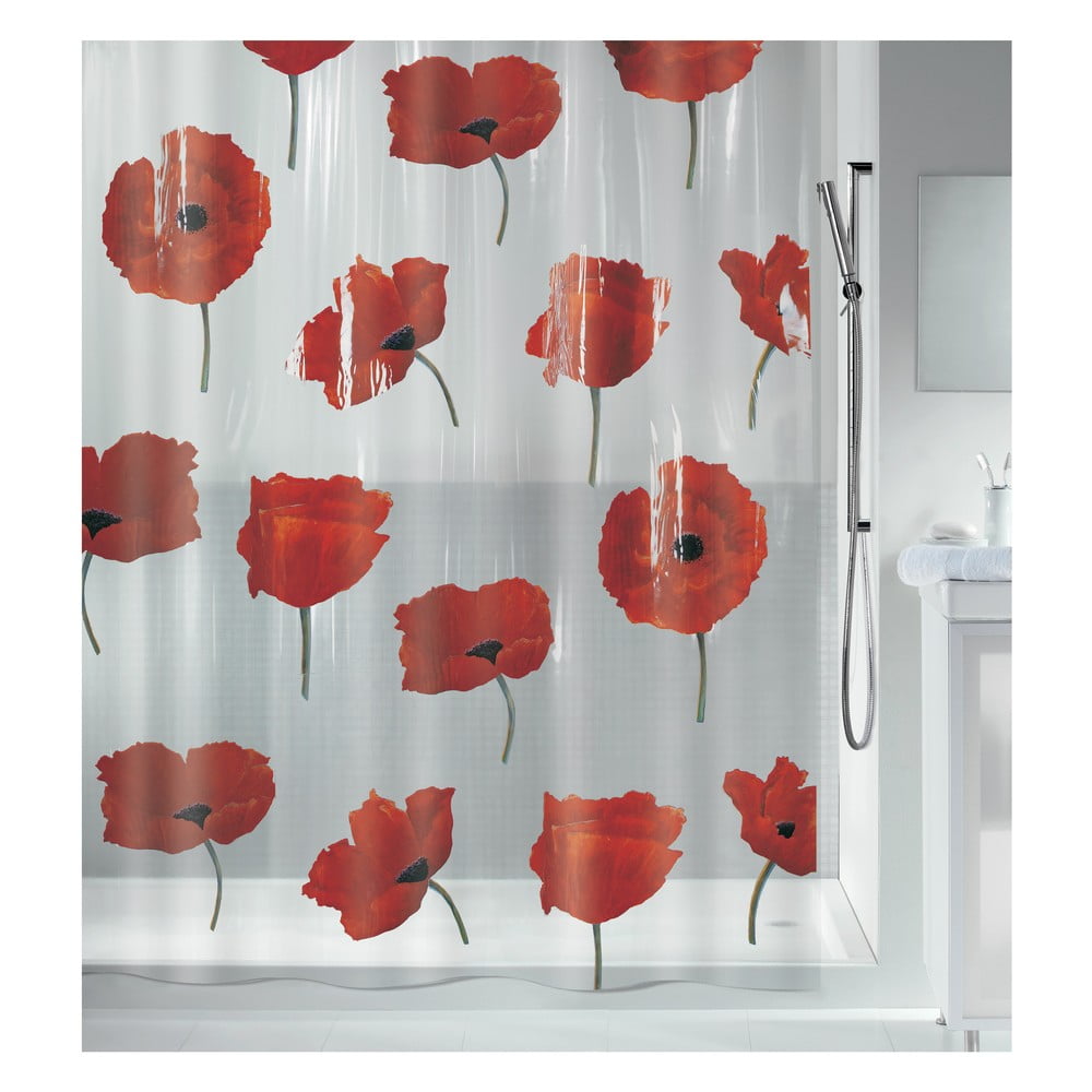 Zuhanyfüggöny 180x200 cm Poppy – Spirella
