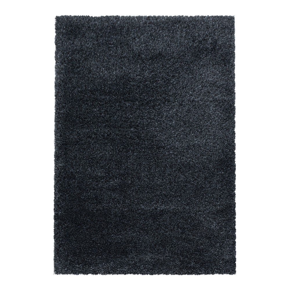 Antracitszürke szőnyeg 60x110 cm Fluffy – Ayyildiz Carpets
