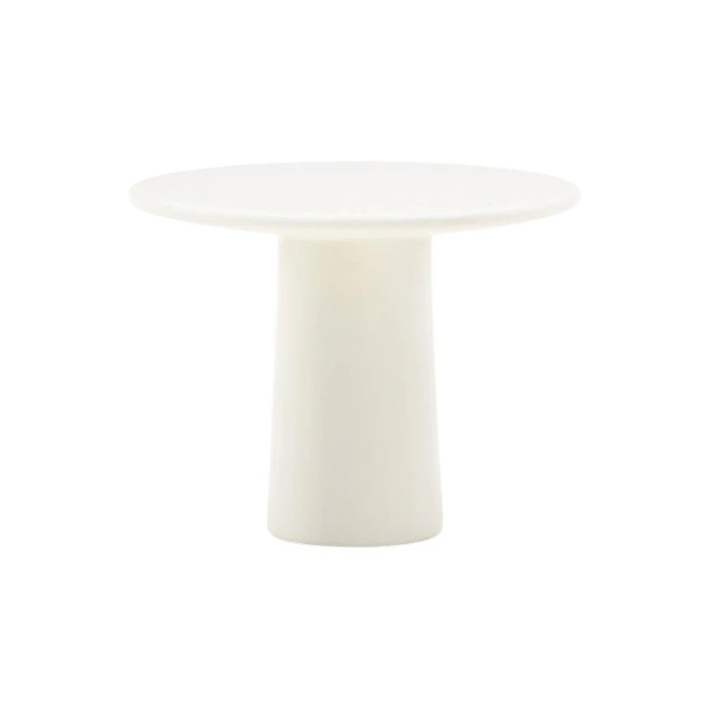 Beton kerek kerti dohányzóasztal ø 65 cm Albanella – Kave Home