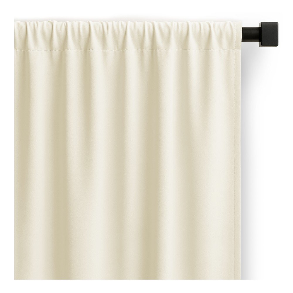 Elefántcsont színű dimout (részleges sötétítő) függöny 140x250 cm Carli – Restilo
