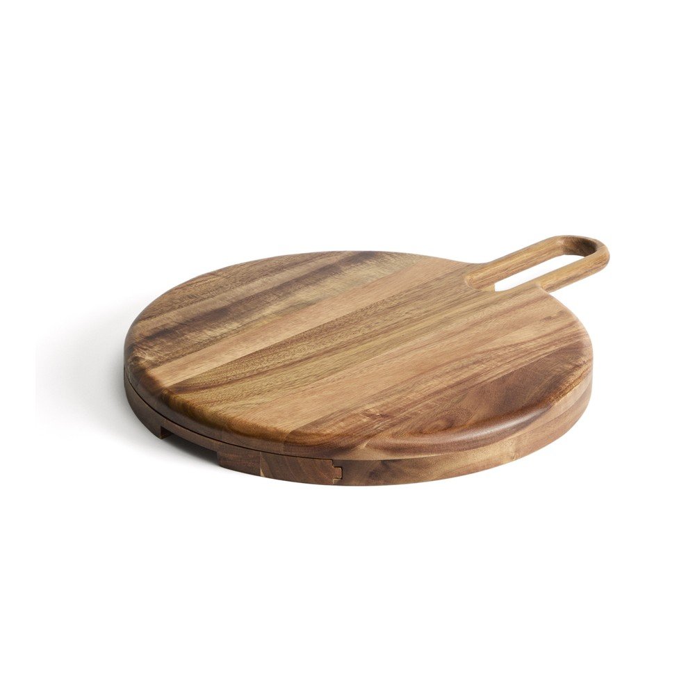 Fa vágódeszka sajtokhoz 46 x 36 cm Blera – Kave Home