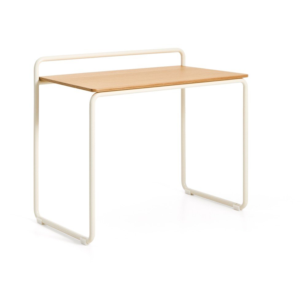 Gyerek íróasztal kőrisfa dekoros asztallappal 45x82 cm Tinn – Kave Home