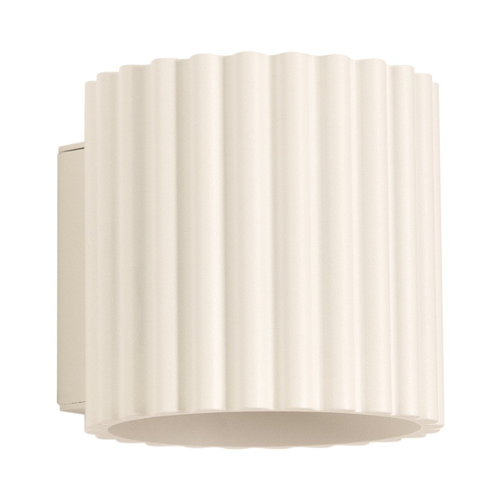 Krémszínű fali lámpa ø 10 cm Zora – Sollux