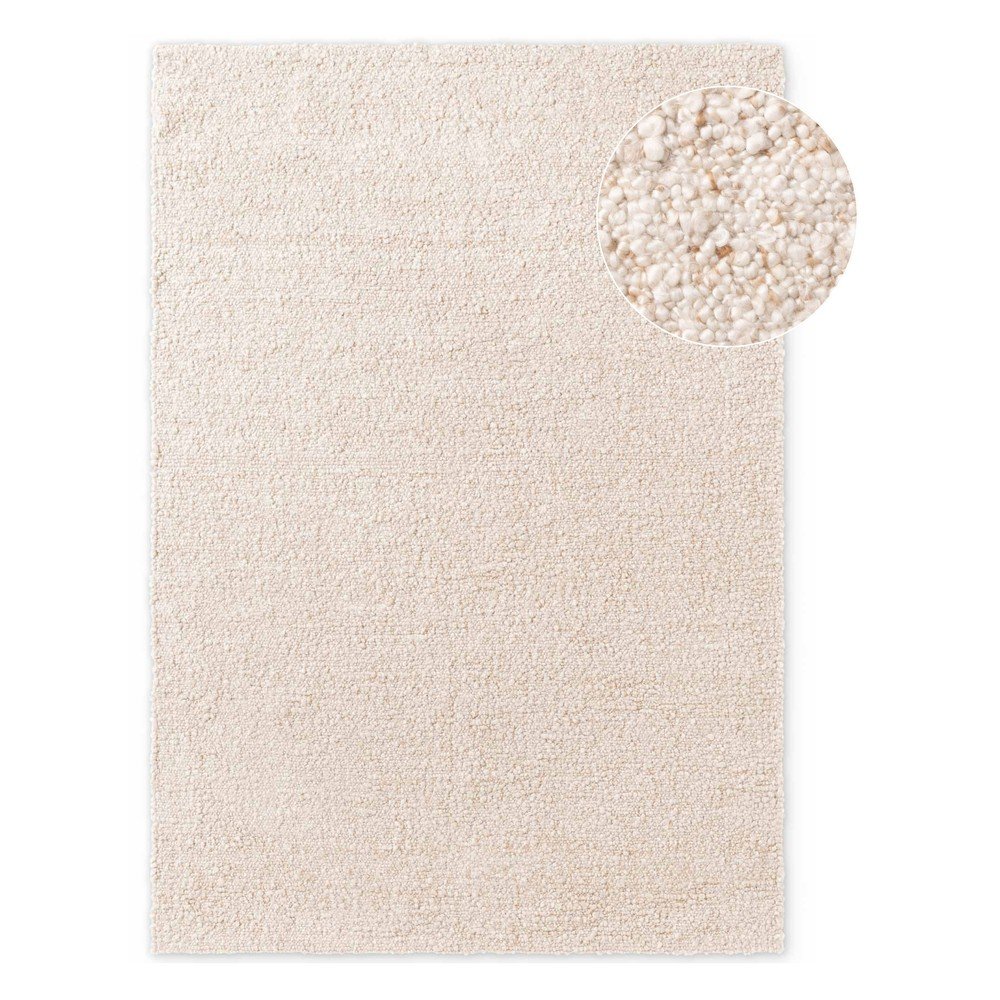 Krémszínű kézi szövésű buklé szőnyeg 200x290 cm Notting Hill Portobello – Ted Baker