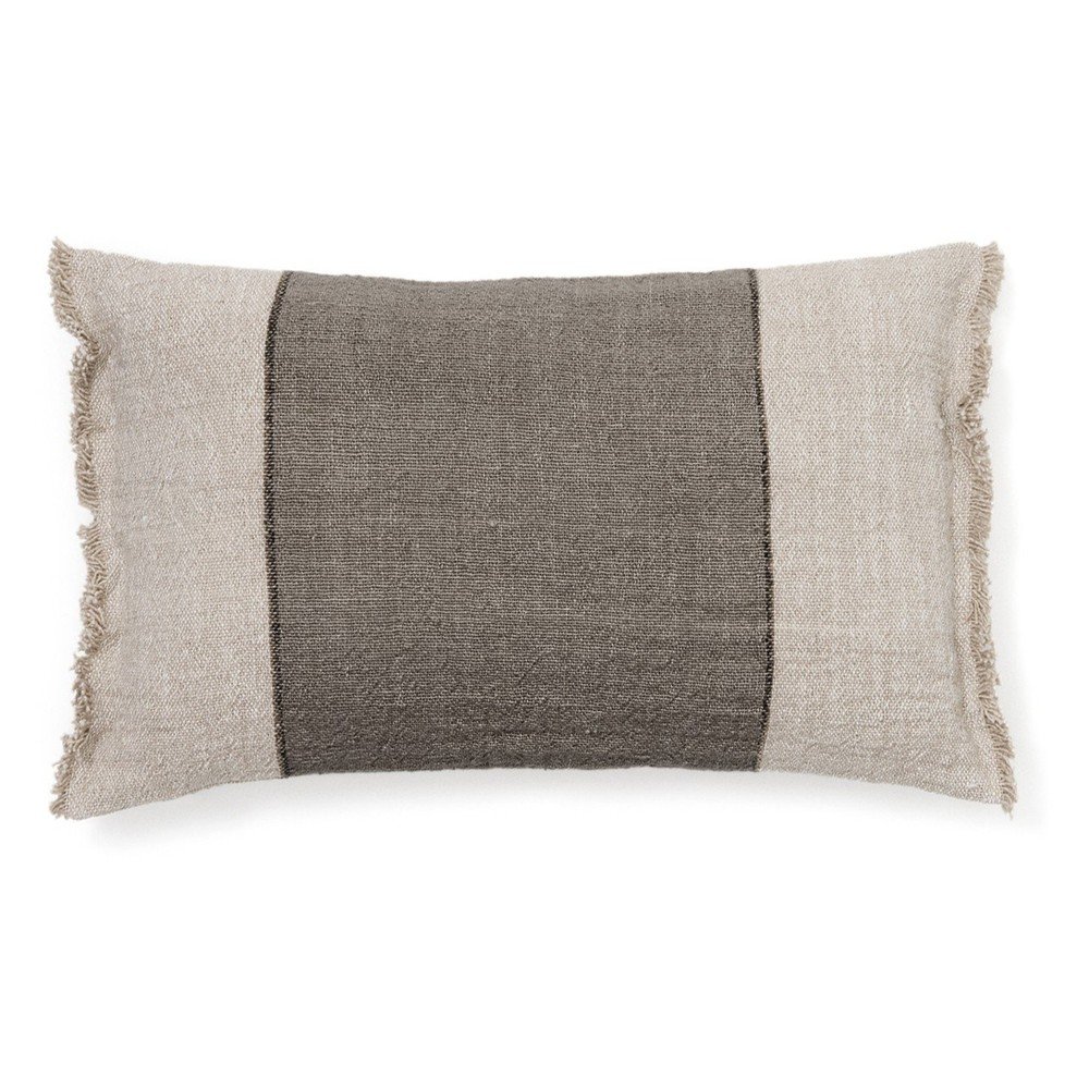 Lenkeverék párnahuzat 50x30 cm Lorin – Kave Home