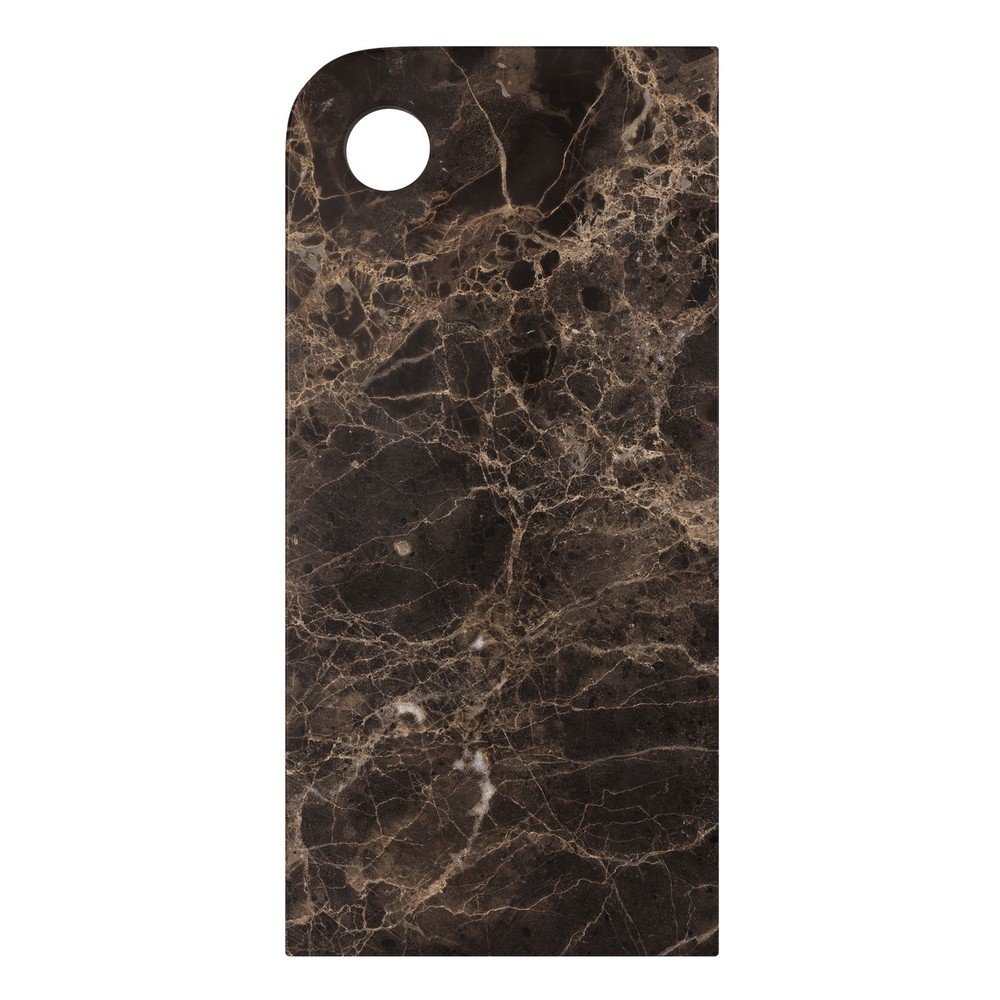 Márvány szervírozó vágódeszka 38 x 18 cm Marble – Mette Ditmer Denmark