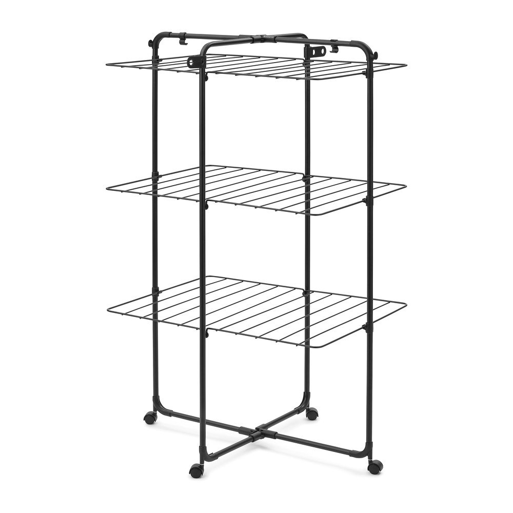 Matt fekete ruhaszárító 23 m HangOn Tower – Brabantia