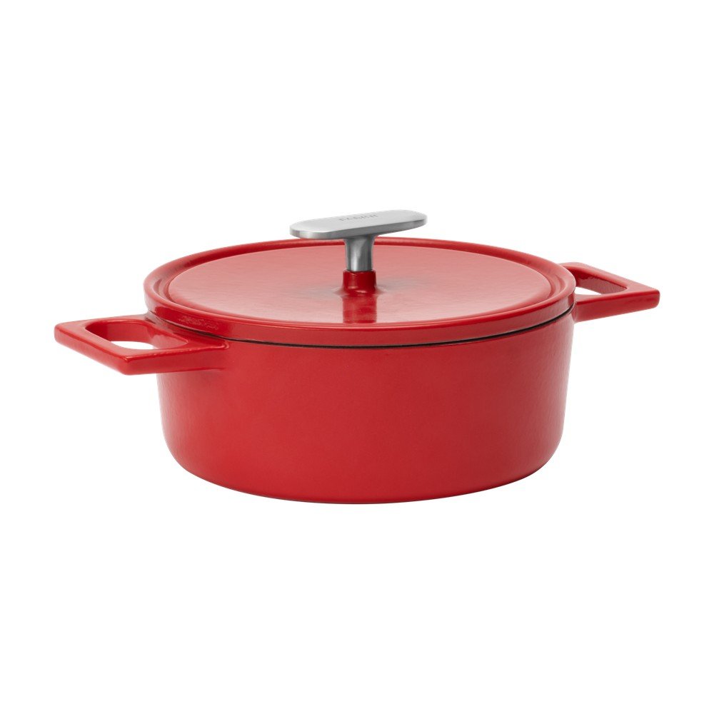 Indukciós tűzhelyhez alkalmas öntöttvas lábas fedővel 2 l Mattia 3.0 – FABINI