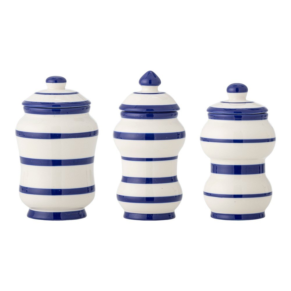 Kerámia élelmiszertartó doboz szett 3 db-os Maynard – Bloomingville