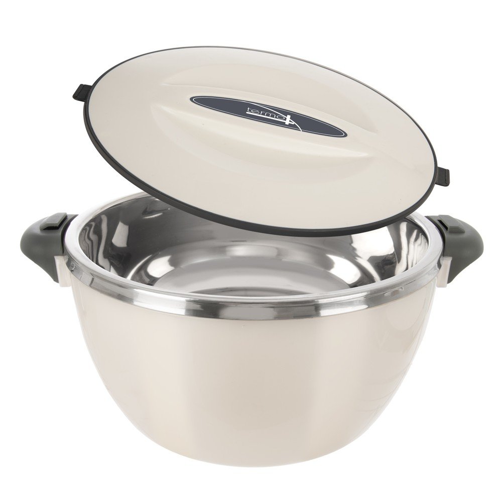 Krémszínű ételtartó termosz 6 l Termo – Orion