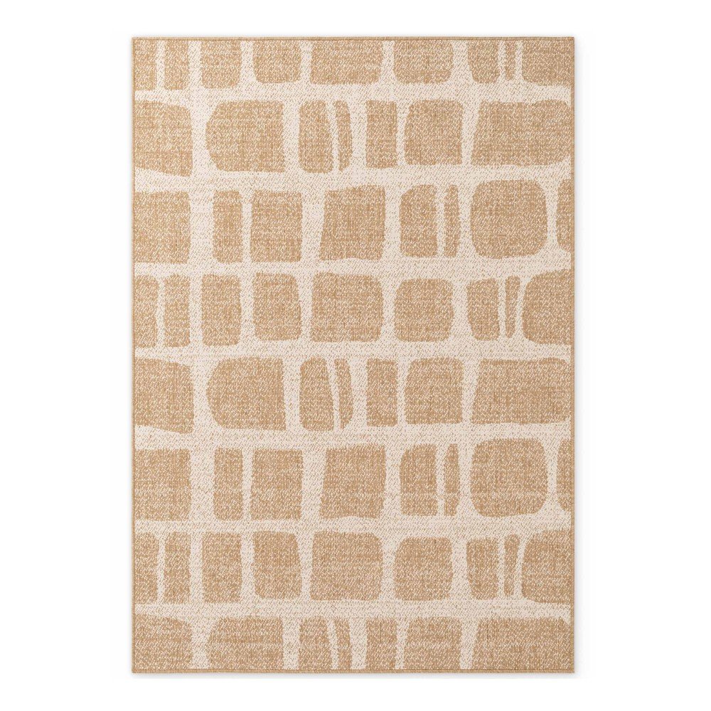 Krémszínű-natúr színű kültéri-beltéri szőnyeg 120x170 cm Haringey Ruskin – Ted Baker