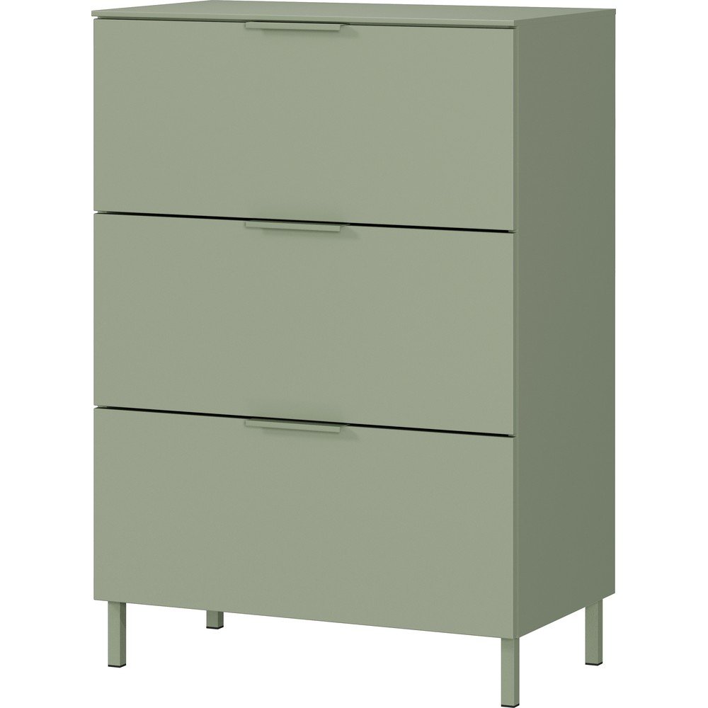 Zöld matt szekrény 68x98x40 cm Savoca – Germania