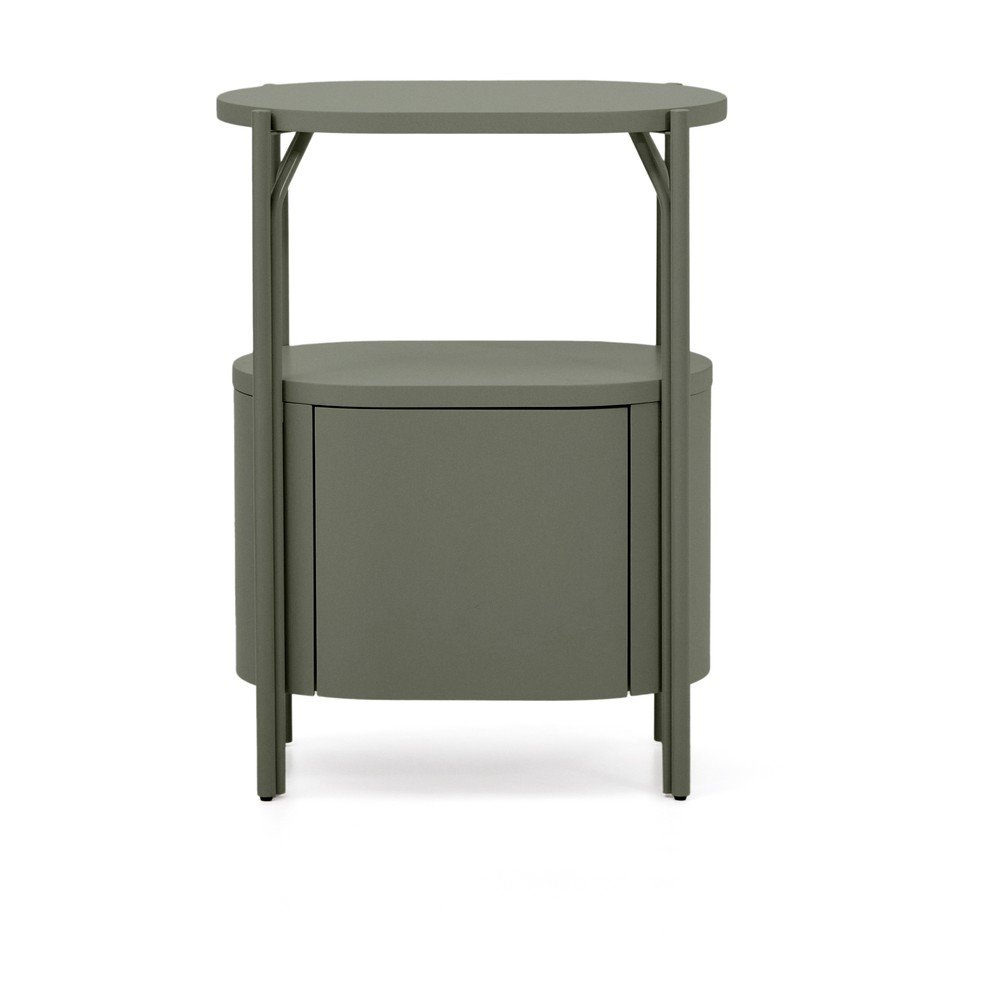 Zöld mosdó alatti szekrény 60x81 cm Arely – Kave Home